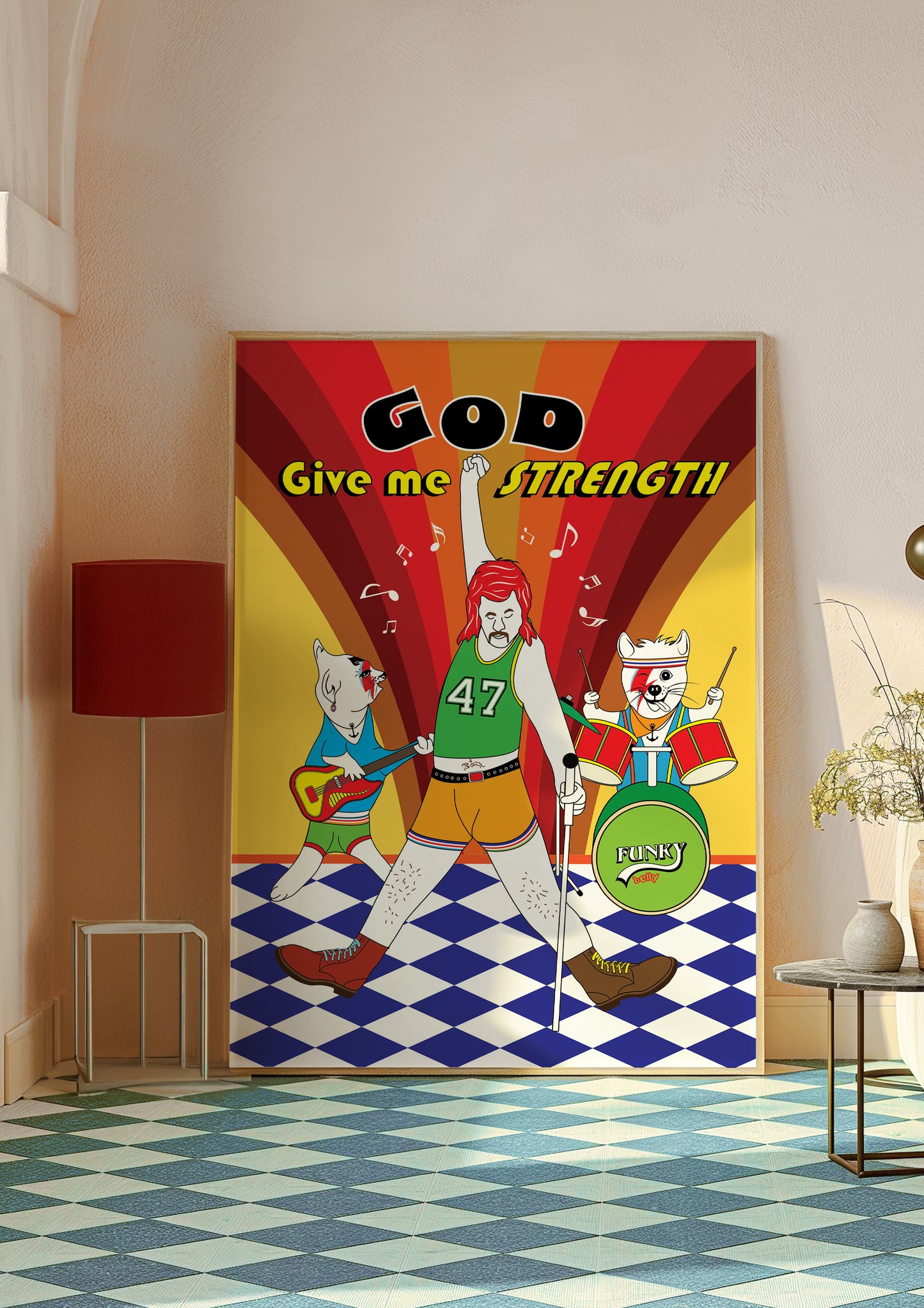 Posters - God Give Me Strength