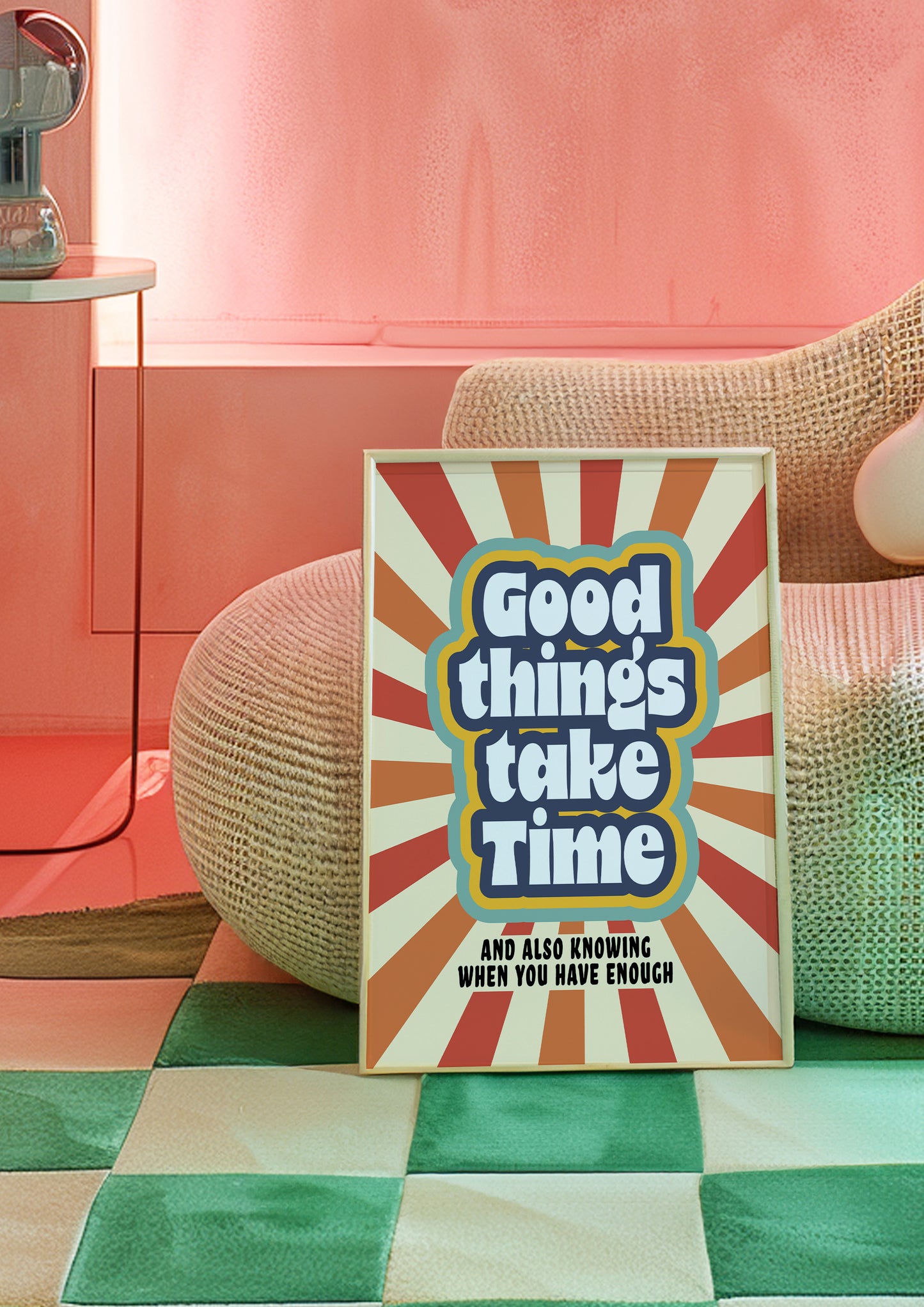 Posters - Good Things Take Time