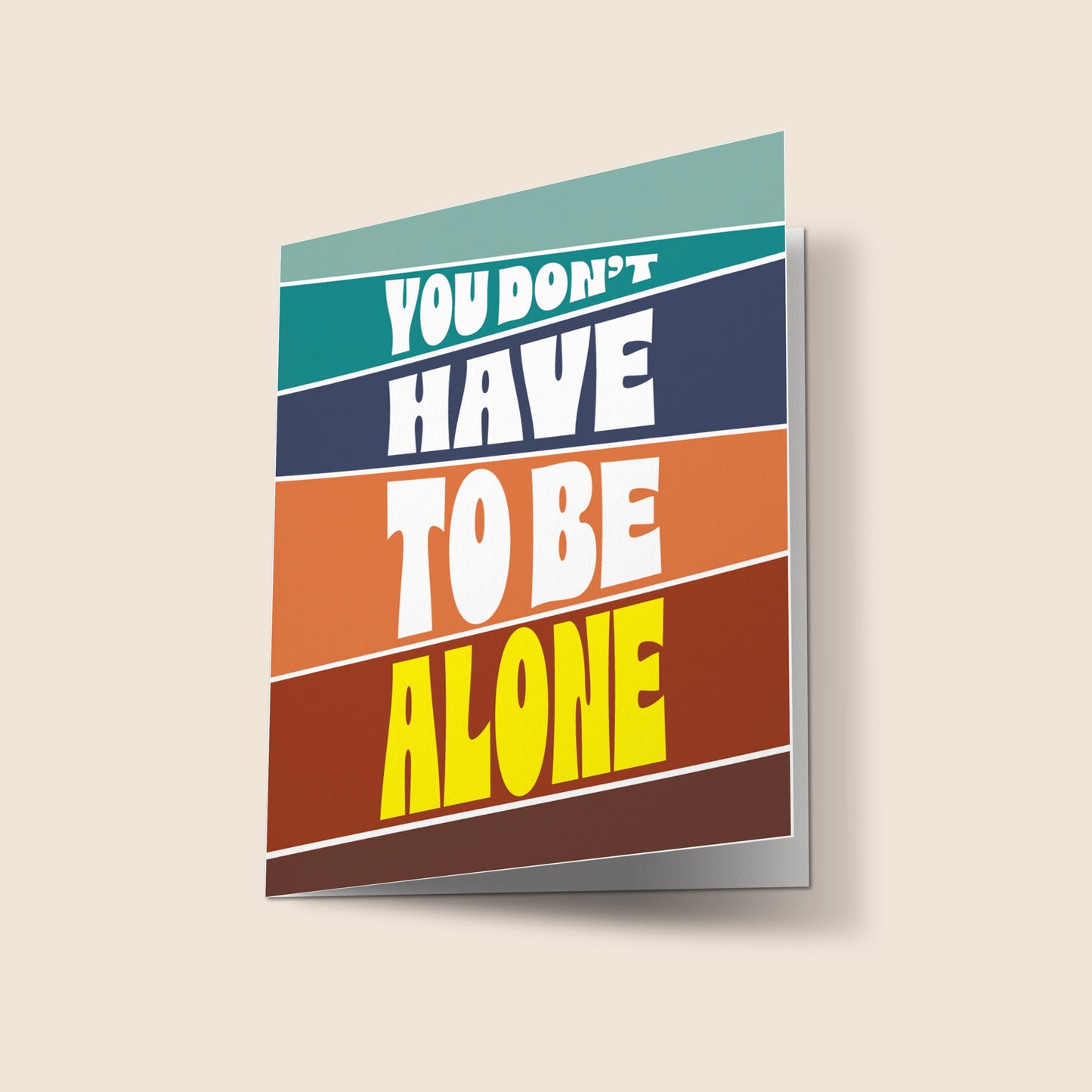 Quotes Words _ You Don't Have To Be Alone