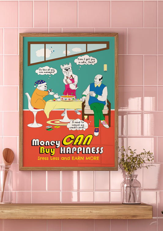 Posters - Money Can Buy Happiness