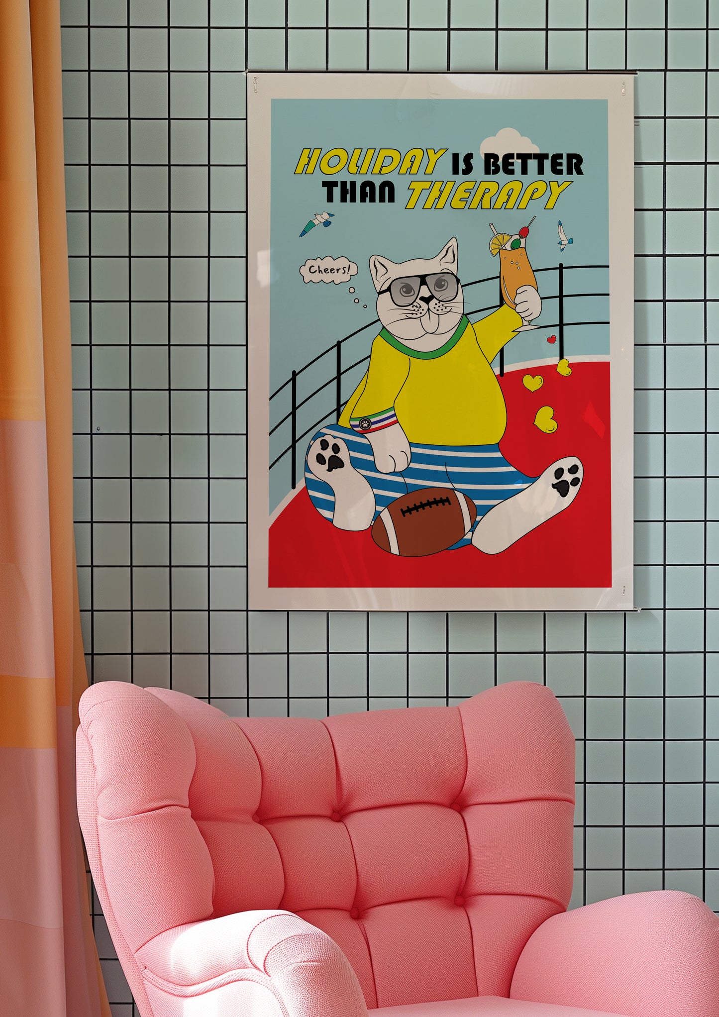 Posters - Holiday Is Better Than Therapy!