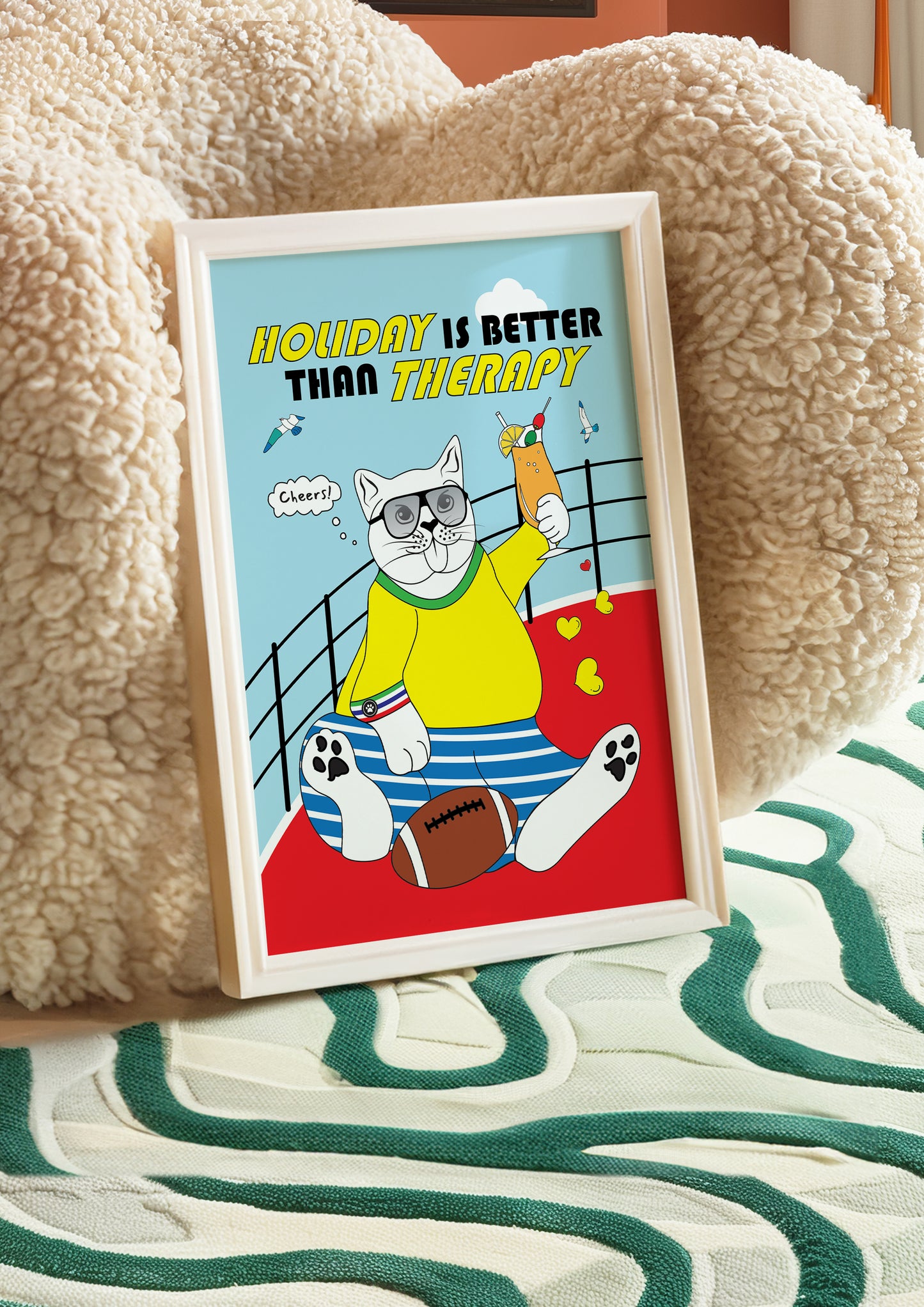 Posters - Holiday Is Better Than Therapy!