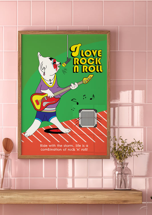 Posters - I Love Rock & Roll