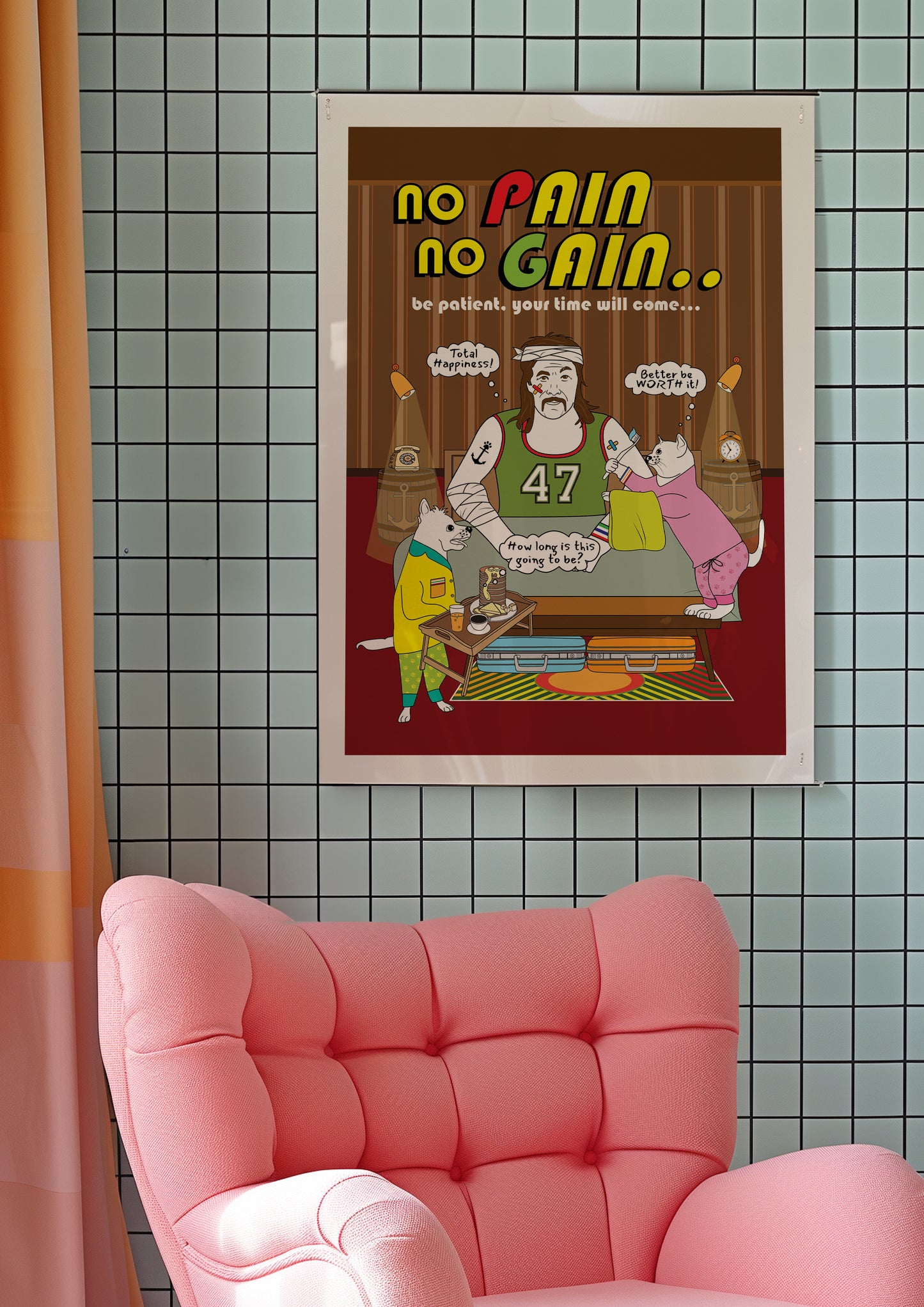 Posters - No Pain No Gain