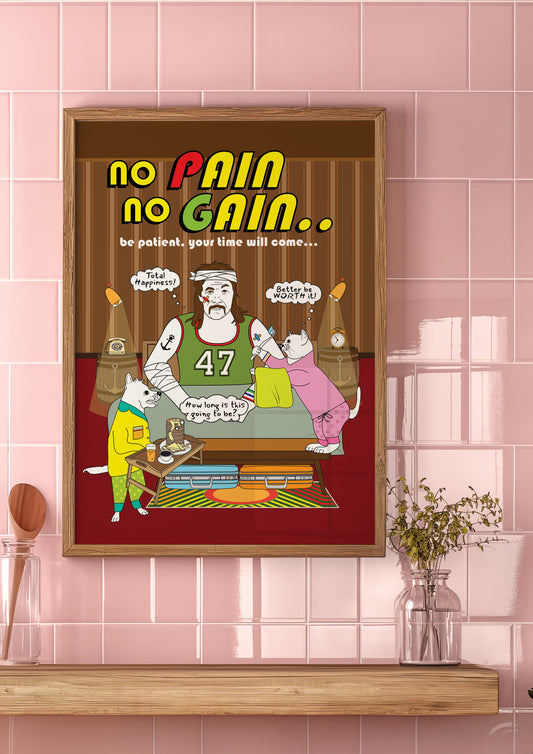 Posters - No Pain No Gain