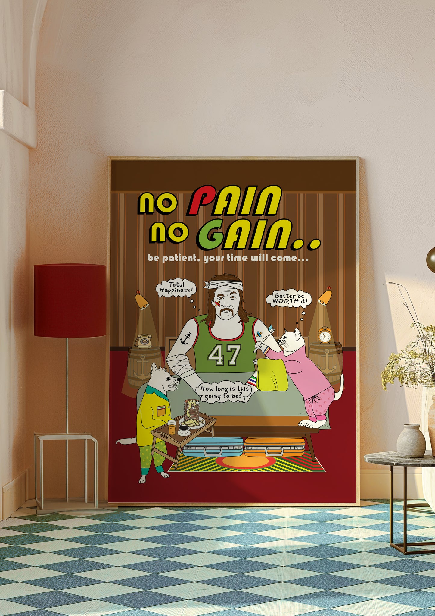 Posters - No Pain No Gain