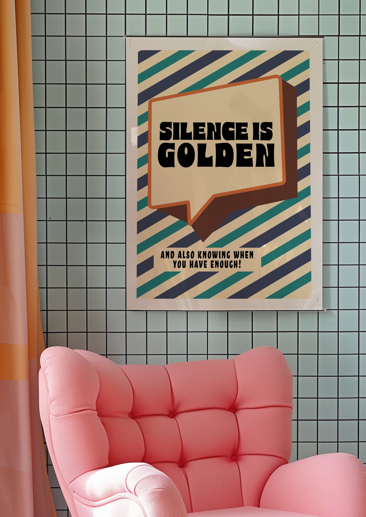 Posters - Silence Is Golden