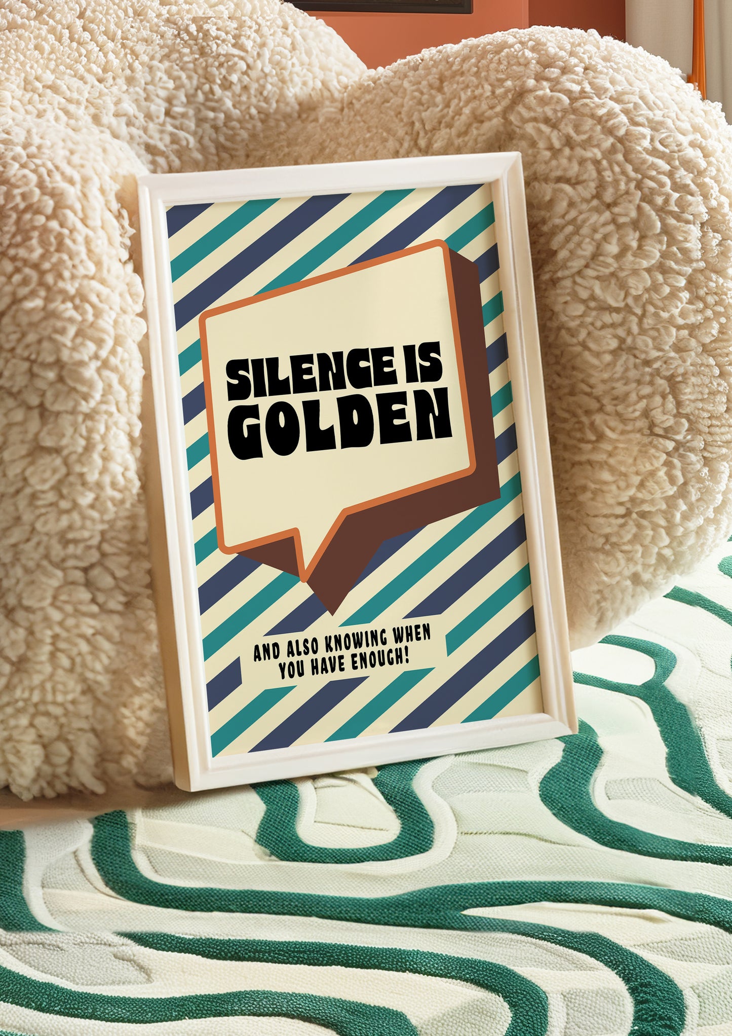 Posters - Silence Is Golden