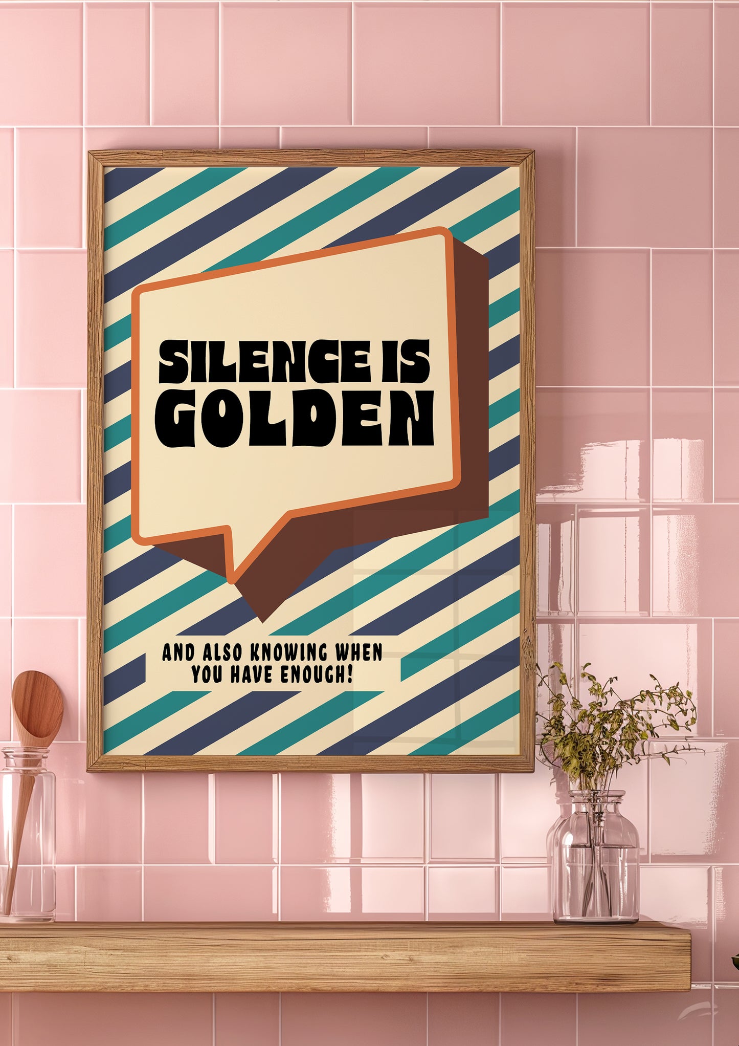 Posters - Silence Is Golden