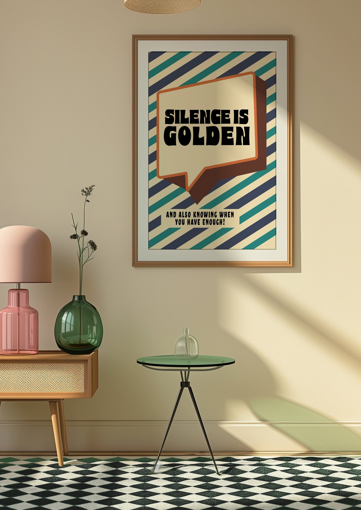 Posters - Silence Is Golden