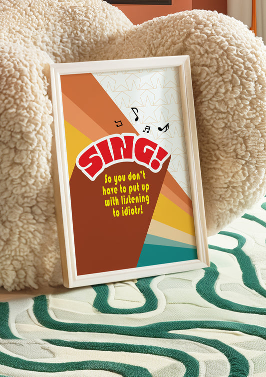 Posters - Sing!