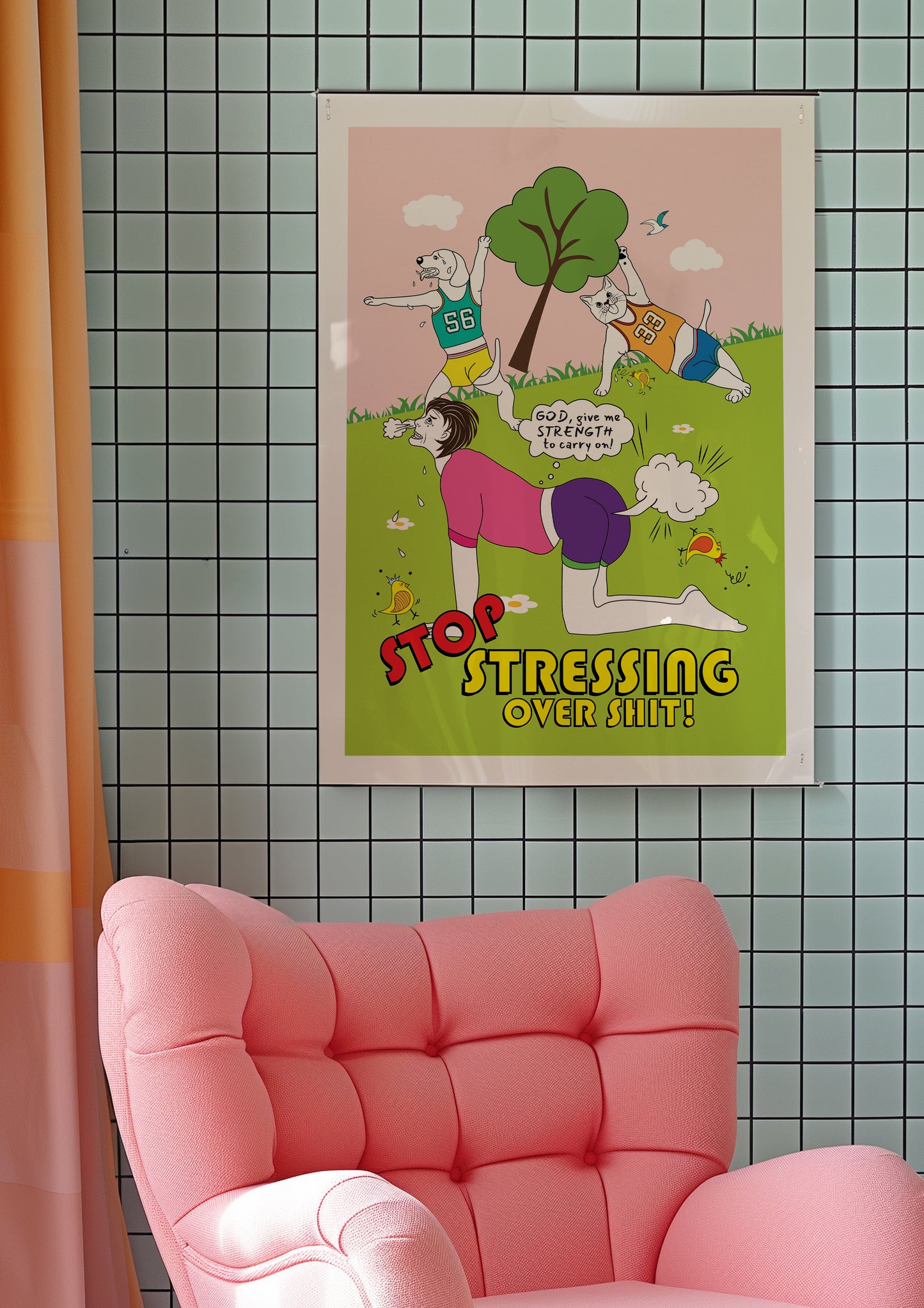 Posters - Stop Stressing Over Shit