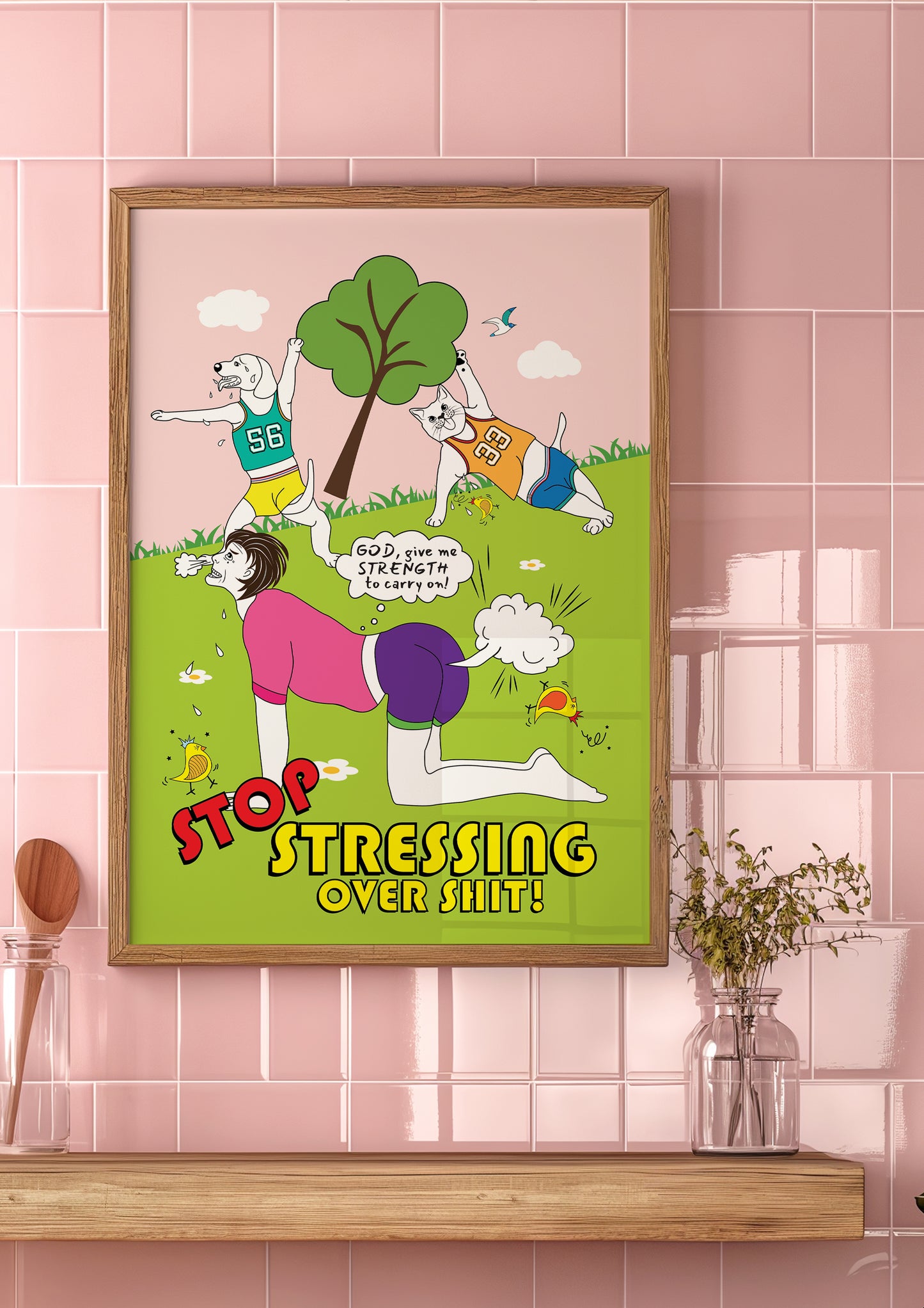 Posters - Stop Stressing Over Shit