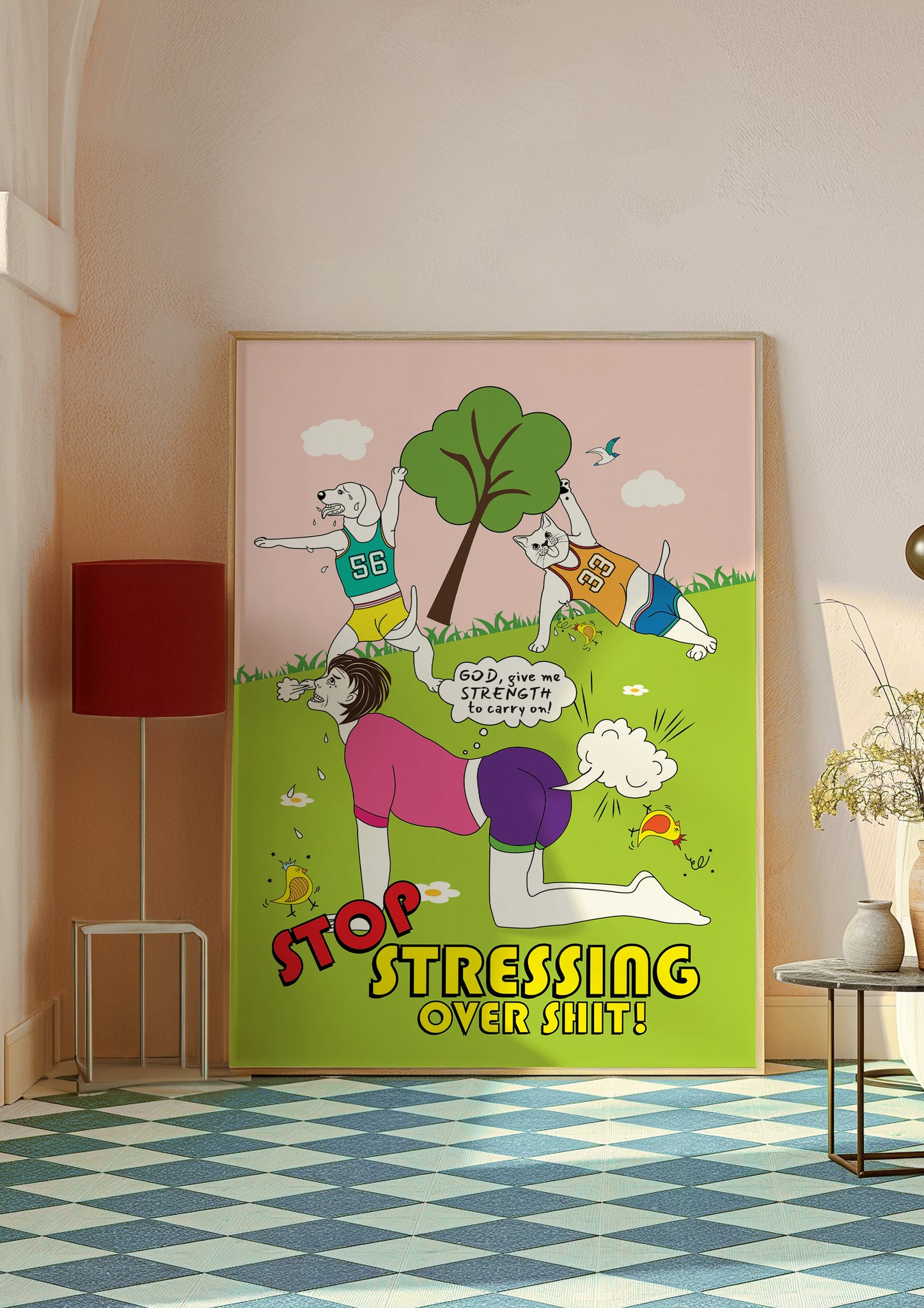 Posters - Stop Stressing Over Shit