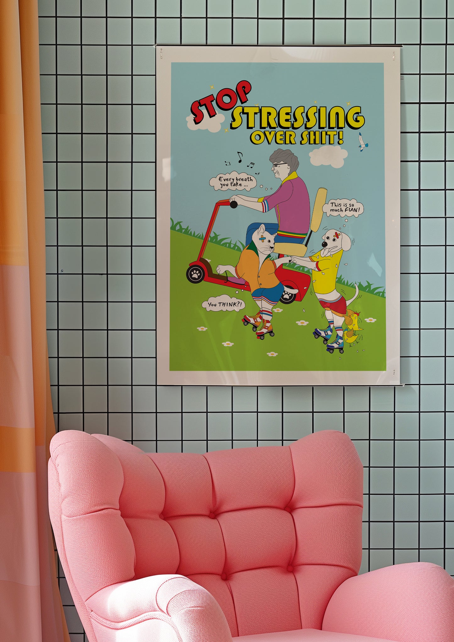 Posters - Stop Stressing Over Shit