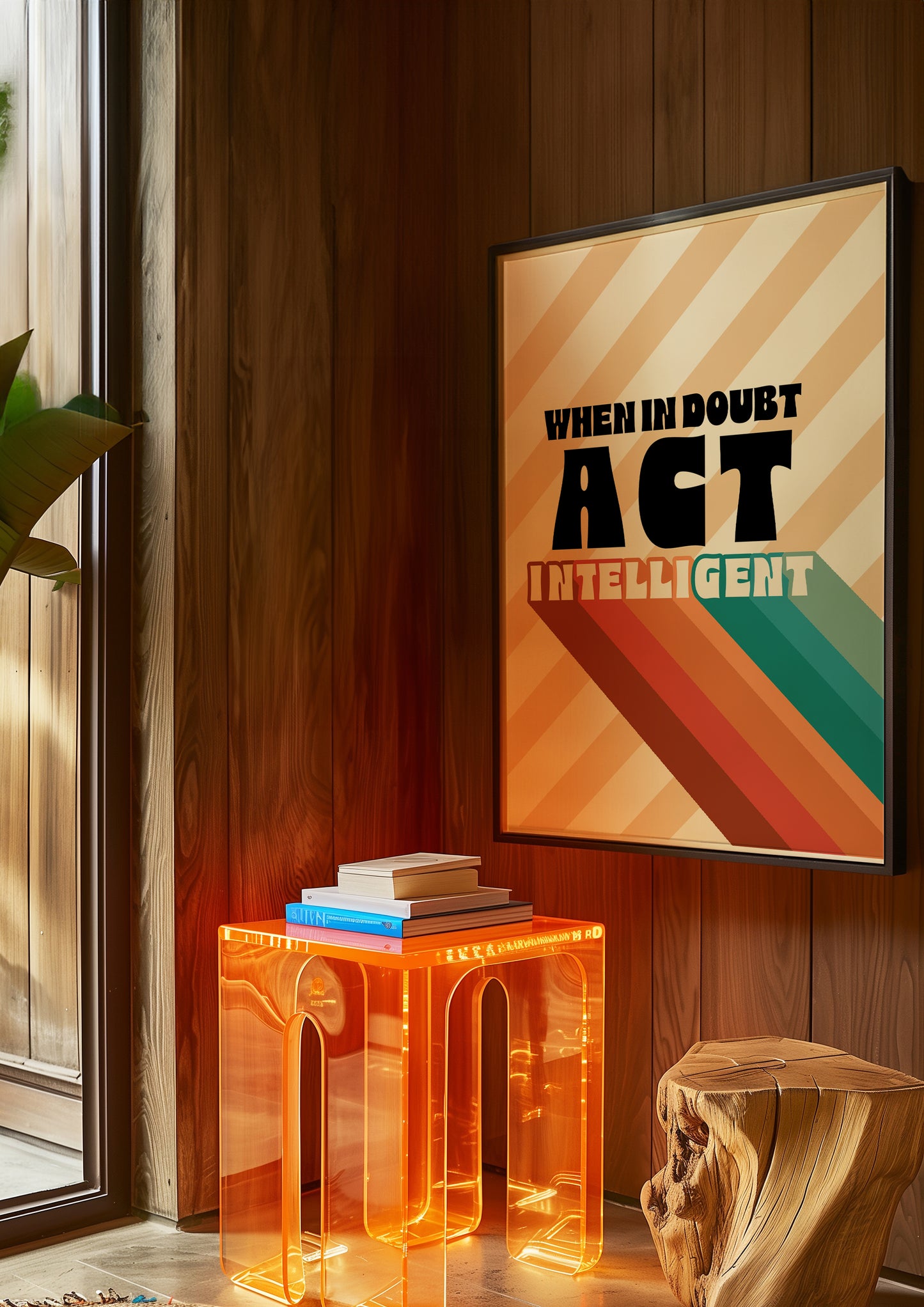 Posters - When In Doubt Act Intelligent