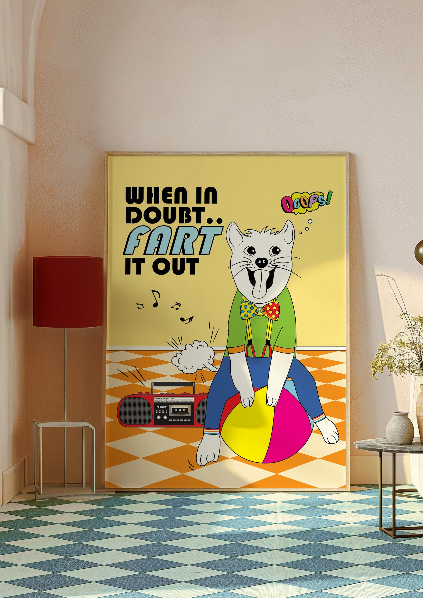 Posters - When In Doubt, Fart It Out