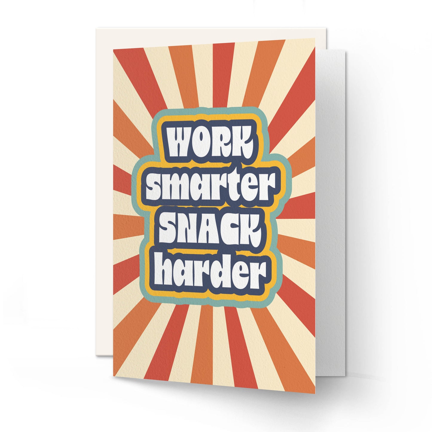 Quotes Words _ Work Smarter Snack Harder