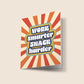 Quotes Words _ Work Smarter Snack Harder